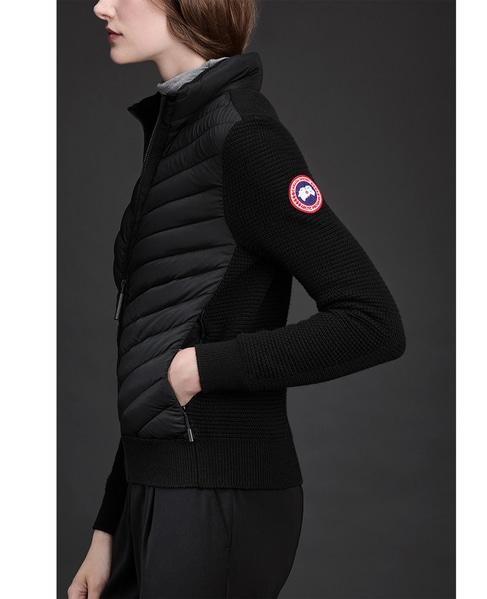 【CANADA GOOSE / カナダグース】6830L Hybridge Knit Jacket 詳細画像 ブラック 3