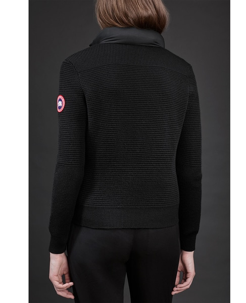 【CANADA GOOSE / カナダグース】6830L Hybridge Knit Jacket 詳細画像 ブラック 4