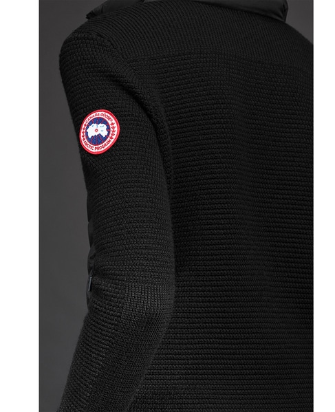 【CANADA GOOSE / カナダグース】6830L Hybridge Knit Jacket 詳細画像 ブラック 5