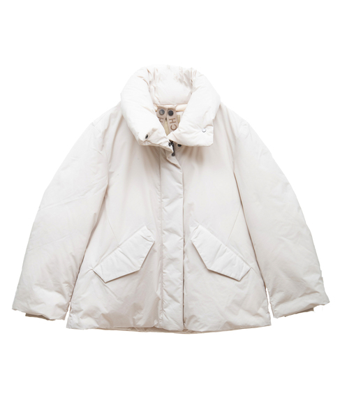 【WOOLRICH /ウールリッチ】WWOU1029 LUXARY COCOON JACKET 詳細画像 アイボリー 1