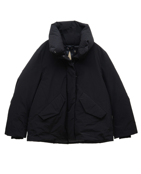 【WOOLRICH /ウールリッチ】WWOU1029 LUXARY COCOON JACKET 詳細画像 ブラック 1