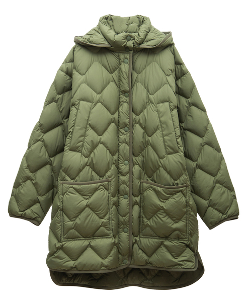 【WOOLRICH /ウールリッチ】WWOU1021 HERITAGE CAPE 詳細画像 カーキ 1