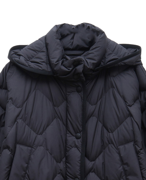 【WOOLRICH /ウールリッチ】WWOU1021 HERITAGE CAPE 詳細画像 ブラック 3