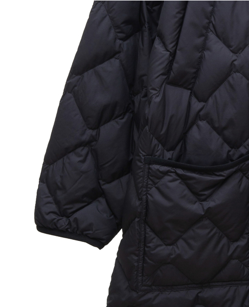 【WOOLRICH /ウールリッチ】WWOU1021 HERITAGE CAPE 詳細画像 ブラック 4