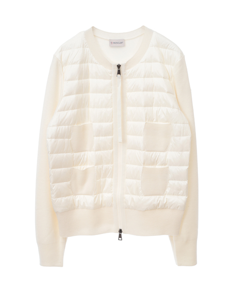 【MONCLER/モンクレール】9B51000 - A9018 CARDIGAN 詳細画像 ホワイト 1