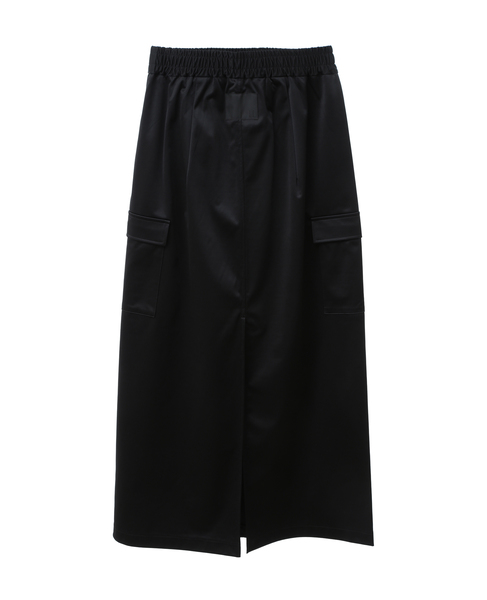 【COGTHEBIGSMOKE/コグザビッグスモーク】KHLOE LONG CARGO SKIRT 詳細画像 ブラック 2