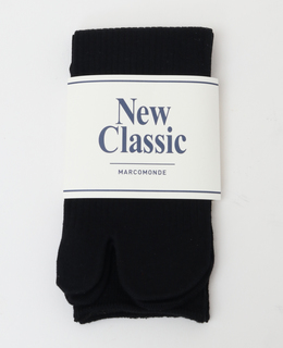 【MARCOMONDE/マルコモンド】basic ribbed cotton short tabi socks 14