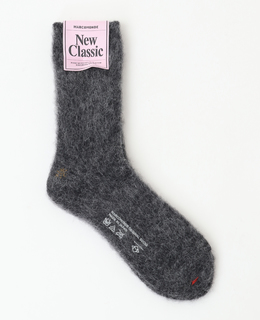 【MARCOMONDE/マルコモンド】mohair ribbed socks