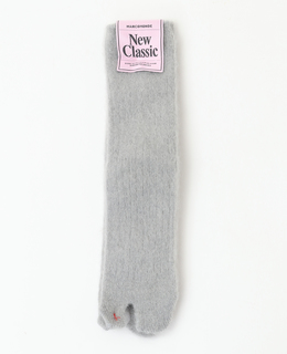 【MARCOMONDE/マルコモンド】mohair ribbed tabi socks