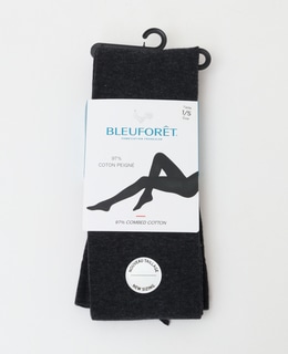 【BLEUFORET/ブルーフォレ】VELVET COMBED COTTON TIGHTS