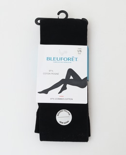 【BLEUFORET/ブルーフォレ】VELVET COMBED COTTON TIGHTS