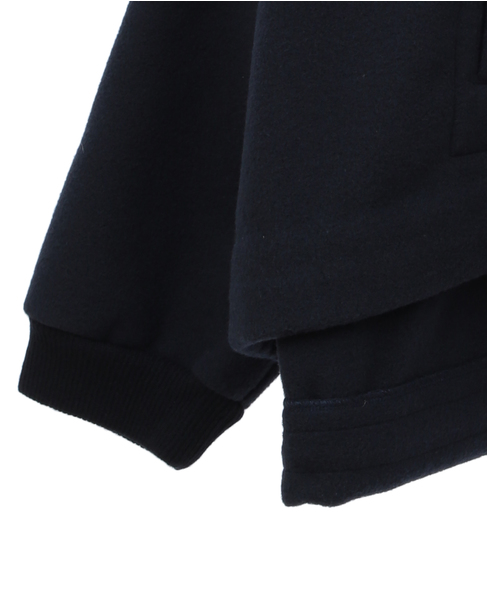 【COGTHEBIGSMOKE/コグザビッグスモーク】KNOLL CROPPED HOODY 詳細画像 ネイビー 8