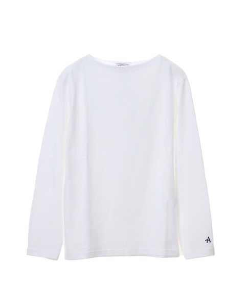 【Armor-lux /アルモリュクス】90607 Basic Breton Shirt Long Sleeve 詳細画像 001 Blanc 1