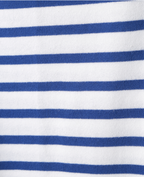 【Armor-lux /アルモリュクス】90645 Panel Breton Shirt Short Sleeve 詳細画像 DW5 Blanc×Etoile 8