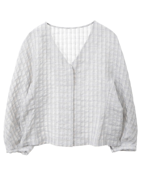 カシュクールブラウス（セットアップ可） 詳細画像 シルバー 1