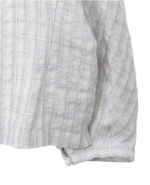 カシュクールブラウス（セットアップ可） 詳細画像 シルバー 4