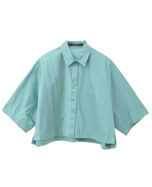 クロップドシャツ（セットアップ可） 詳細画像 グリーン 7