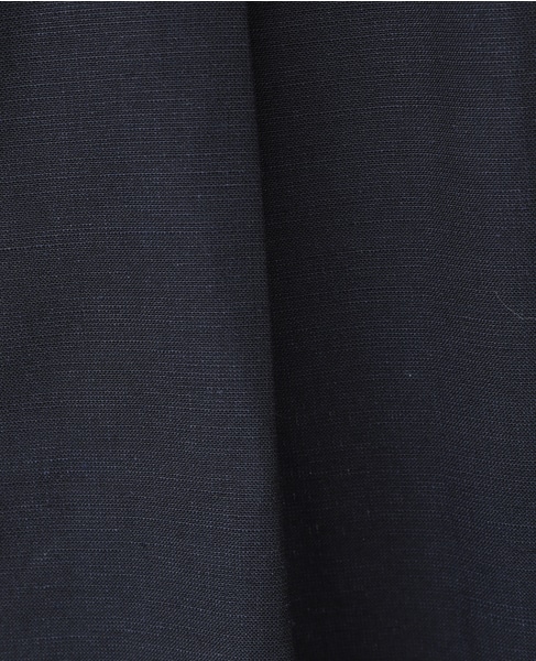 平織サマーチェック/ポプリンタックパンツ（セットアップ可） 詳細画像 ネイビー 15