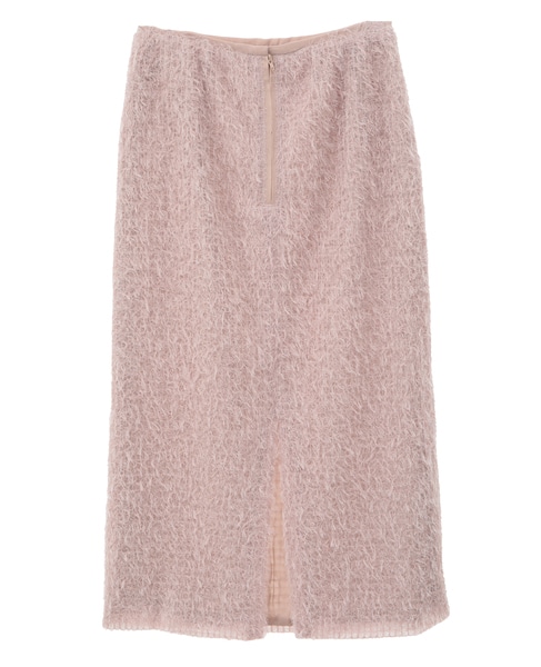ジャガードタイトスカート（セットアップ可） 詳細画像 ピンクベージュ 8