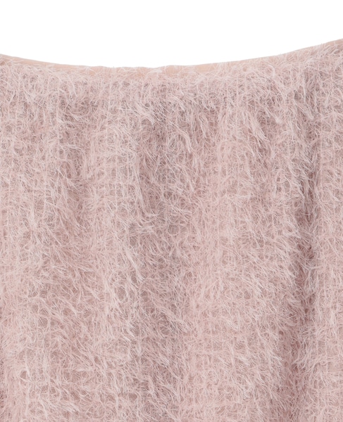 ジャガードタイトスカート（セットアップ可） 詳細画像 ピンクベージュ 9