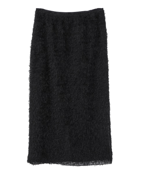 ジャガードタイトスカート（セットアップ可） 詳細画像 ブラック 6