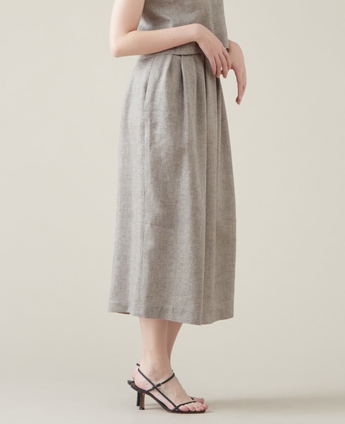 ラメドビータックスカート（セットアップ可） 詳細画像 グレー 2