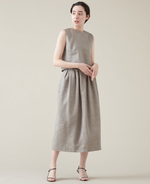 ラメドビータックスカート（セットアップ可） 詳細画像 グレー 4