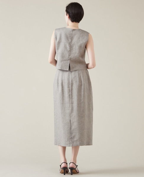 ラメドビータックスカート（セットアップ可） 詳細画像 グレー 6