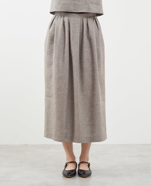 ラメドビータックスカート（セットアップ可） 詳細画像 グレー 7