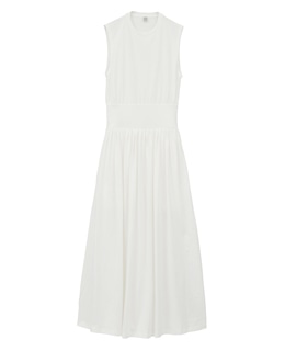 【TOTEME/トーテム】SleeveLess Cotton Tee Dress