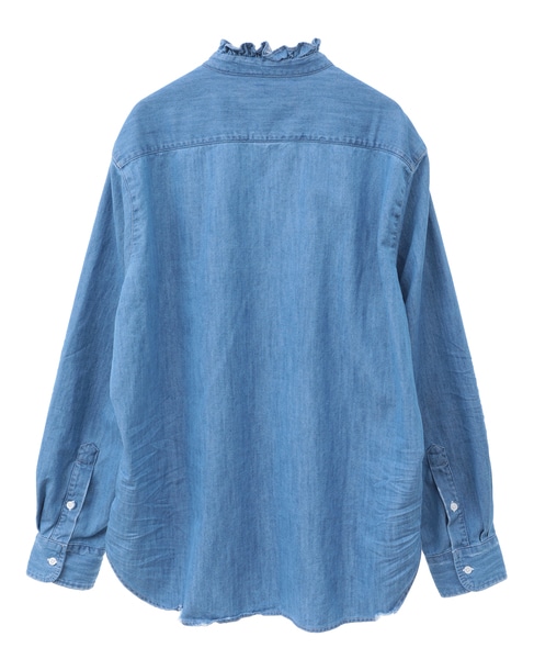 【Frank＆Eileen / フランク＆アイリーン】RUFFLE EILEEN/VWD 詳細画像 ブルー 2