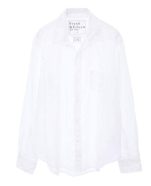 【Frank＆Eileen / フランク＆アイリーン】EILEEN LIGHT POPLIN 詳細画像 ホワイト 1