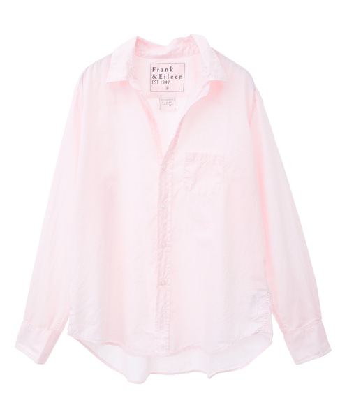 【Frank＆Eileen / フランク＆アイリーン】EILEEN LIGHT POPLIN 詳細画像 ピンク 1