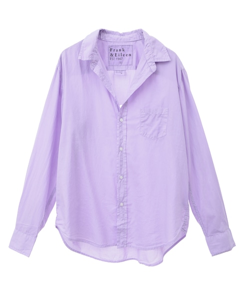 【Frank＆Eileen / フランク＆アイリーン】EILEEN LIGHT POPLIN 詳細画像 パープル 1