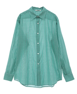 【AURALEE/オーラリー】AIRY LIGHT COTTON CHECK BIG SHIRT