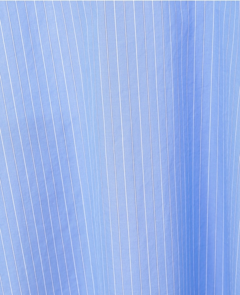 【AURALEE/オーラリー】SUVIN HIGH COUNT CLOTH STRIPE SHIRT 詳細画像 ブルー 6