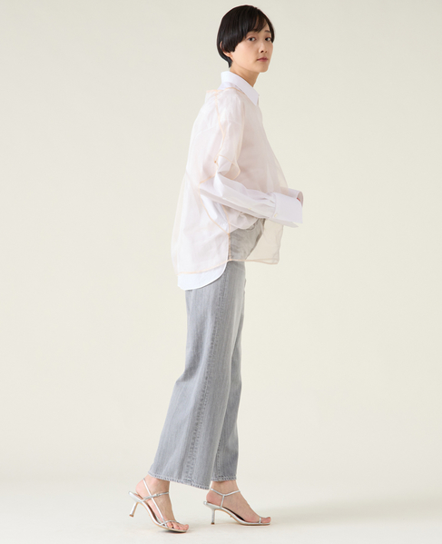 【MARGE /マージ 】 Glossy organdy oversized p/o 詳細画像 ベージュ 5