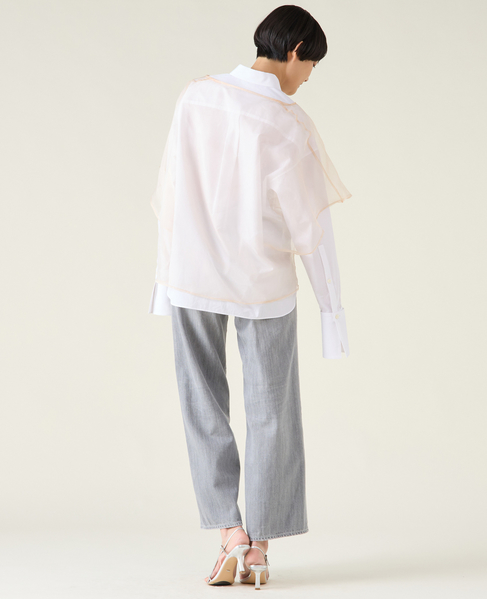 【MARGE /マージ 】 Glossy organdy oversized p/o 詳細画像 ベージュ 6