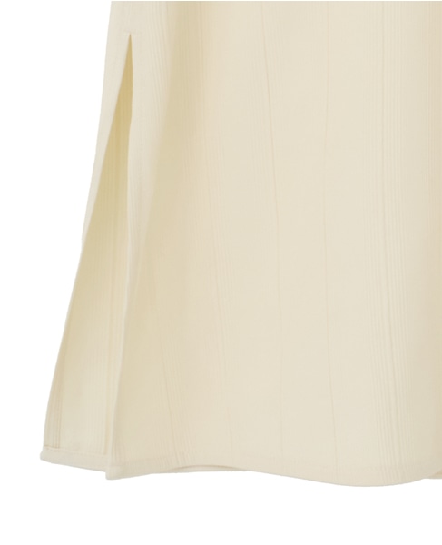 【TOTEME/トーテム】Woven Stripe Top 詳細画像 アイボリー 5