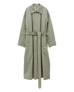 【AURALEE/オーラリー】WASHED FINX GABARDINE SOUTIEN COLLAR COAT