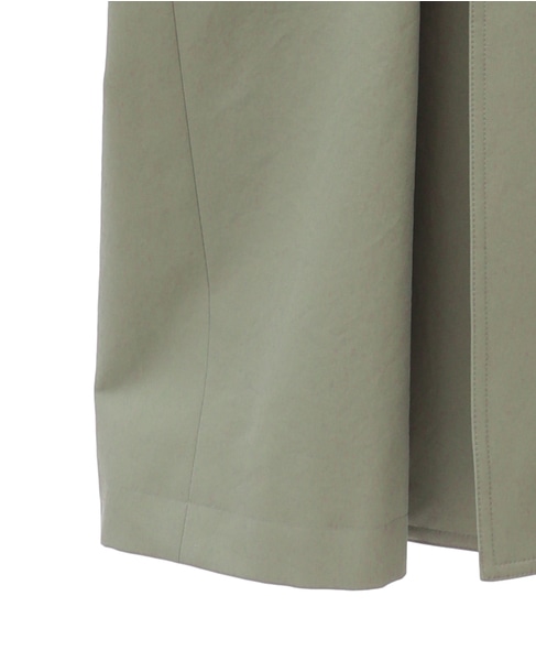 【AURALEE/オーラリー】WASHED FINX GABARDINE SOUTIEN COLLAR COAT 詳細画像 カーキ 5