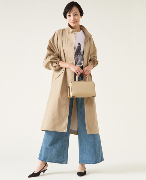 【MACKINTOSH/マッキントッシュ】RAINTEC SKYE STAND COLLAR COAT 詳細画像 ベージュ 4