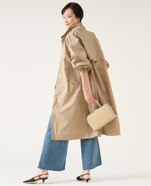 【MACKINTOSH/マッキントッシュ】RAINTEC SKYE STAND COLLAR COAT 詳細画像 ベージュ 5