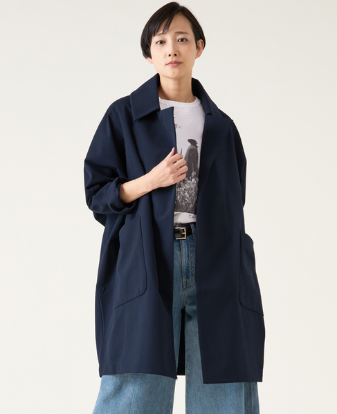 《別注》【COGTHEBIGSMOKE/コグザビッグスモーク】ELIZABETH PENTAGON COAT 詳細画像 ネイビー 1