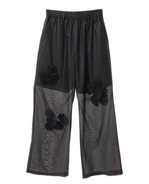 【MARGE /マージ 】Calendar finishing decorative pants 詳細画像 ブラック 1