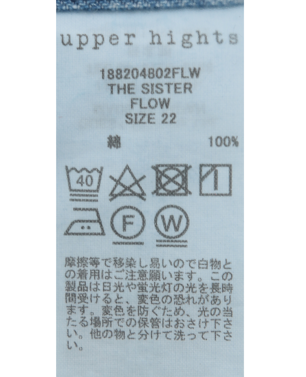 【upper hights/アッパーハイツ】188204802FLW/OAS THE SISTER 詳細画像 インディゴ 5