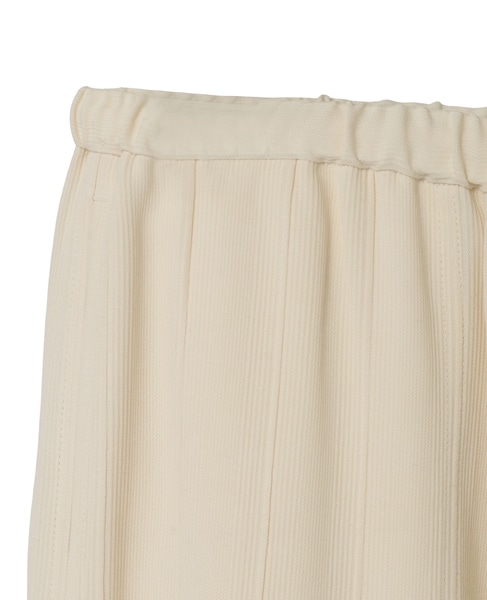 【TOTEME/トーテム】Woven Stripe Drawstring Trousers 詳細画像 アイボリー 3