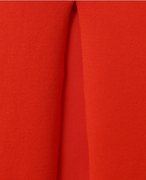 【AURALEE/オーラリー】COTTON SILK STRETCH DOUBLE FACE KNIT SKIRT 詳細画像 レッド 7