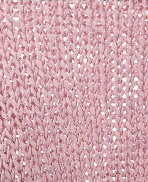 【MADISONBLUE / マディソンブルー】CREW NECK H/S PO WOMEN FABRIC 詳細画像 ピンク 6