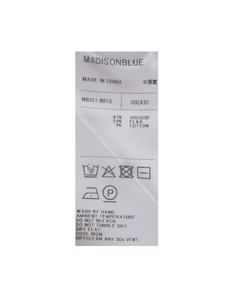 【MADISONBLUE / マディソンブルー】CREW NECK H/S PO WOMEN FABRIC 詳細画像 ピンク 5